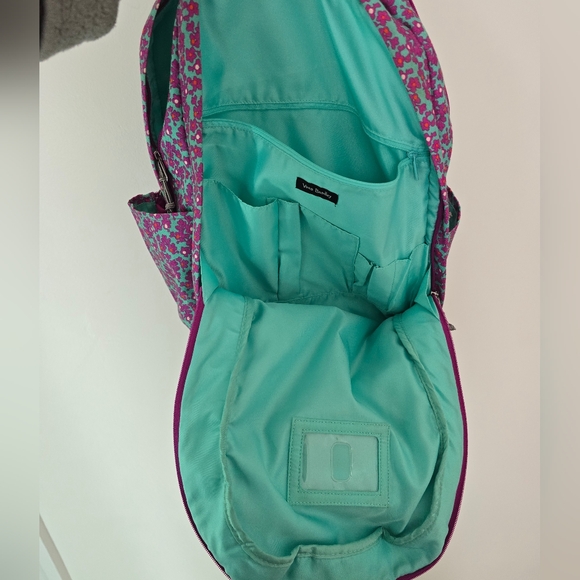 Vera Bradley Ligthen Up Printed Ditsy Dot Grand Backpack - Picture 12 of 12